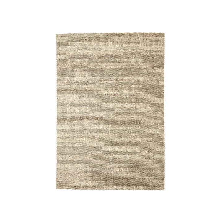 Nuuck - Fletta tæppe, 160x230 cm, varm beige