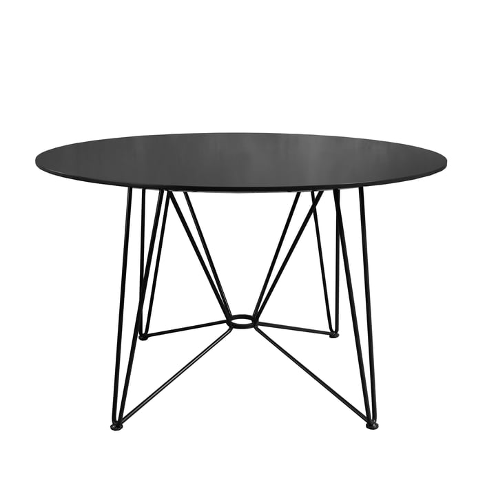The Ring Table, H 74 x Ø 120 cm, HPL sort af Acapulco Design
