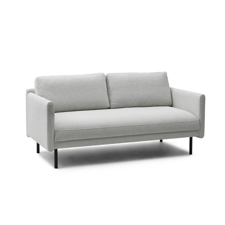 Rar 2-personers sofa, sort / Venezia off-white fra Normann Copenhagen