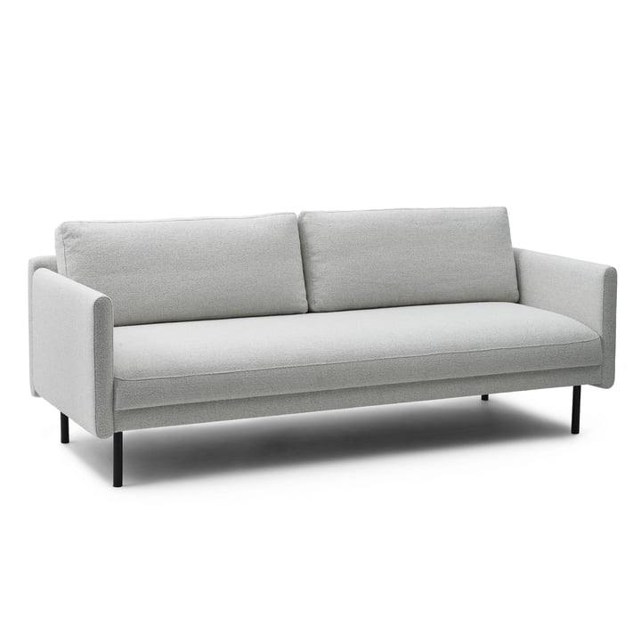 Rar 3-personers sofa, sort / Venezia off-white fra Normann Copenhagen