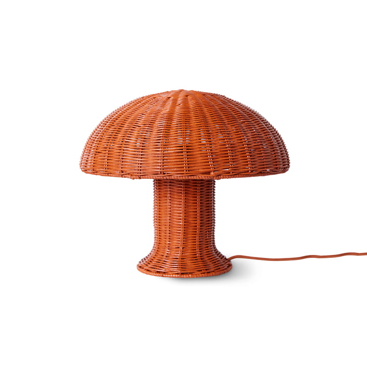 Bordlampe i rattan fra HKliving