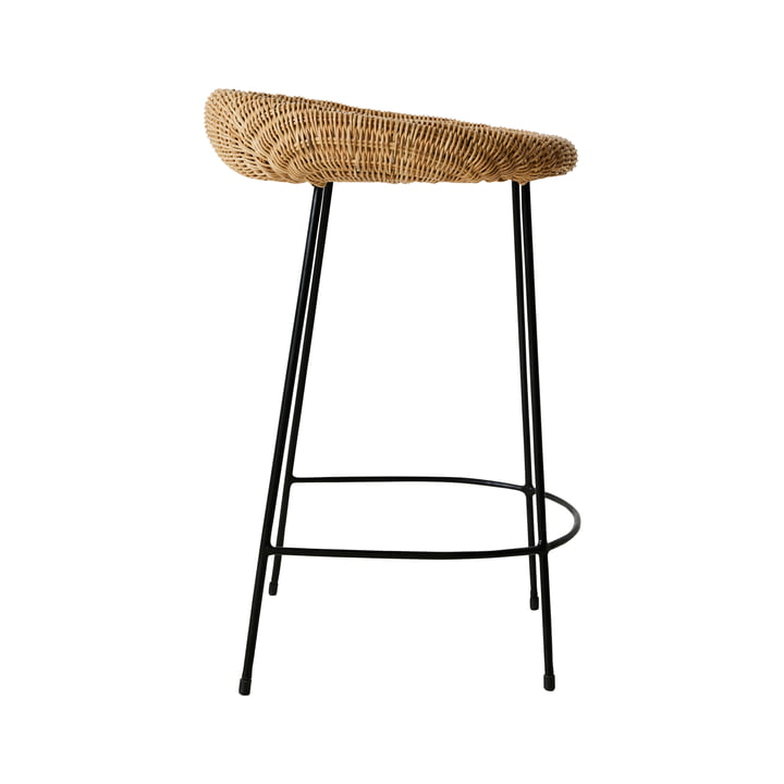 HKliving - Wicker barstol, rattan