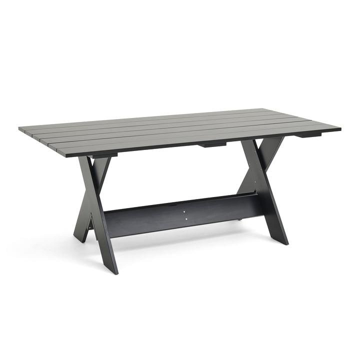 Crate Dining Table, L 180 cm, sort fra Hay