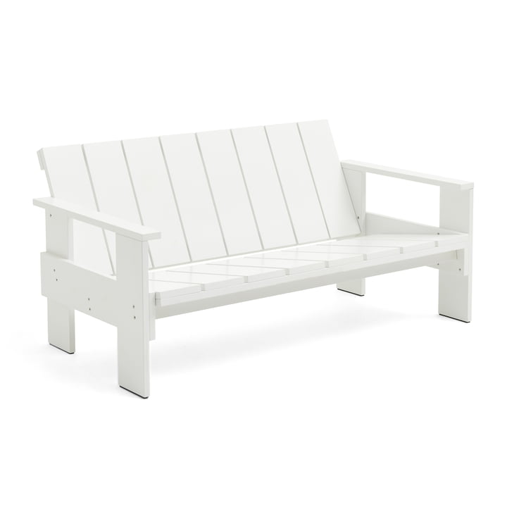 Crate Lounge Sofa, hvid fra Hay