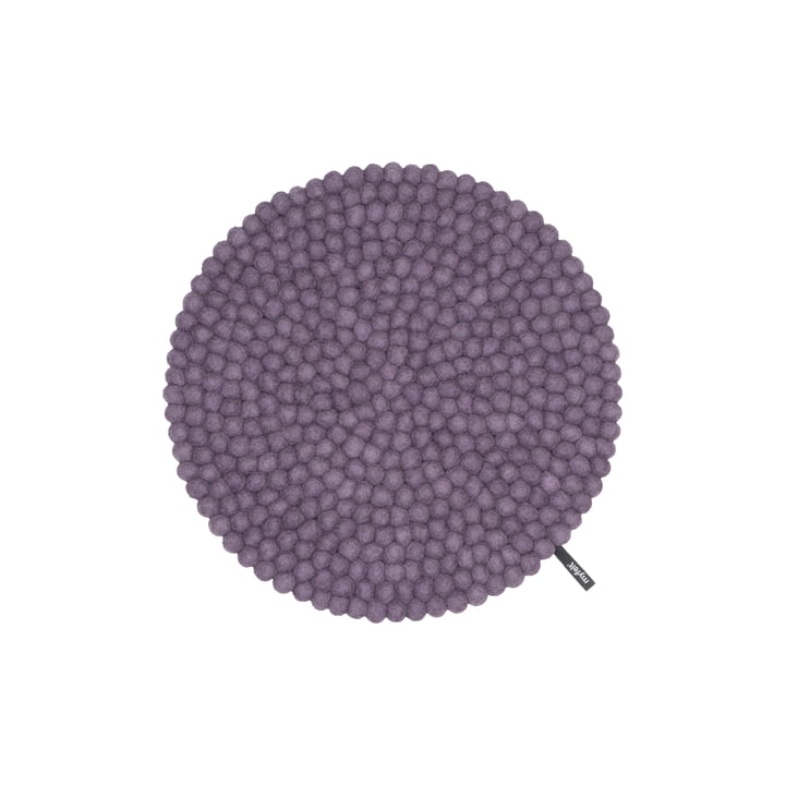 myfelt - Frida sædehynde Ø 36 cm, violet