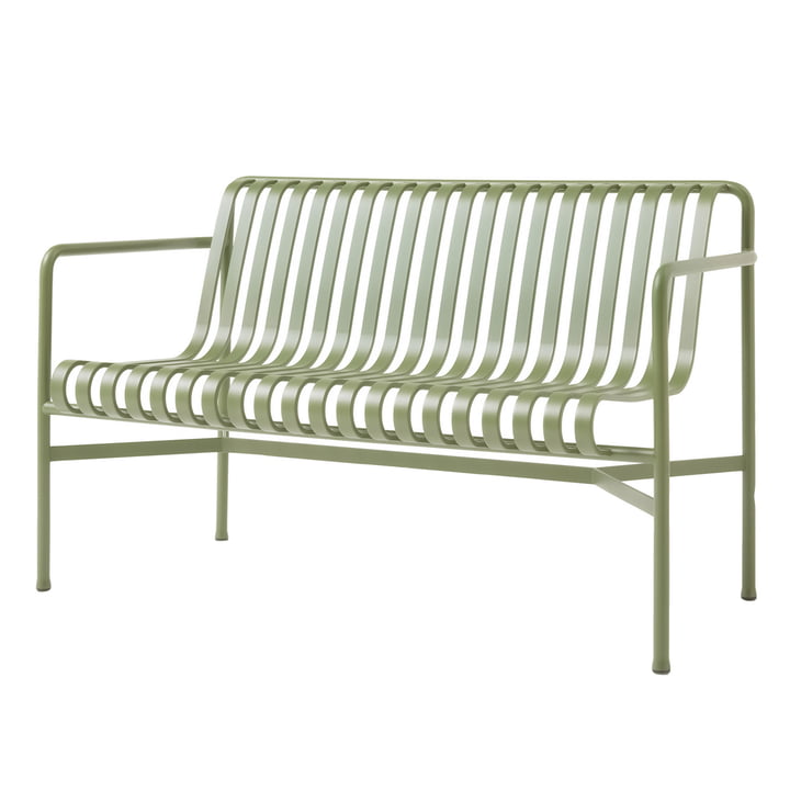Hay - Palissade Dining Bench, salvie (Special Edition)