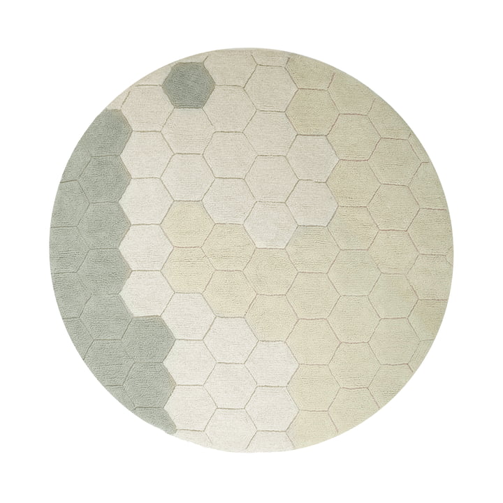 Honeycomb vaskbart tæppe fra Lorena Canals