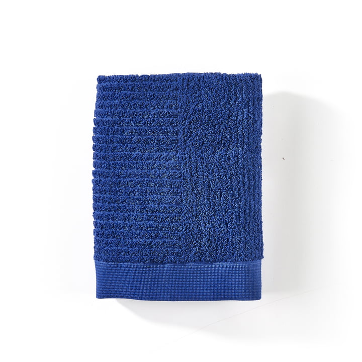 Classic gæstehåndklæde, 50 x 70 cm, indigo blå fra Zone Denmark