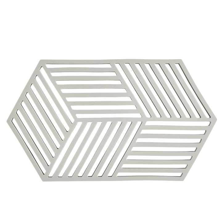 Zone Denmark - Hexagon coaster, varm grå