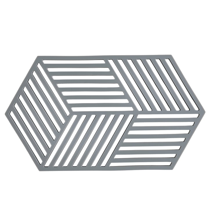 Zone Denmark - Hexagon coaster, kølig grå