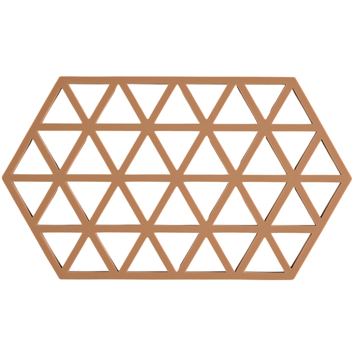 Zone Denmark - Triangle coaster, 24 x 14 cm, lys terracotta