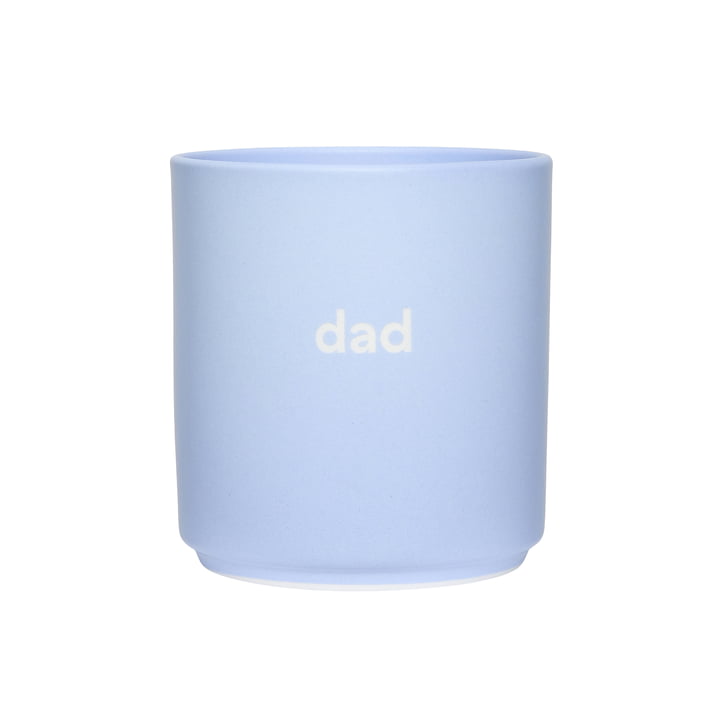 AJ Favourite porcelænskrus, far / støvet blå fra Design Letters