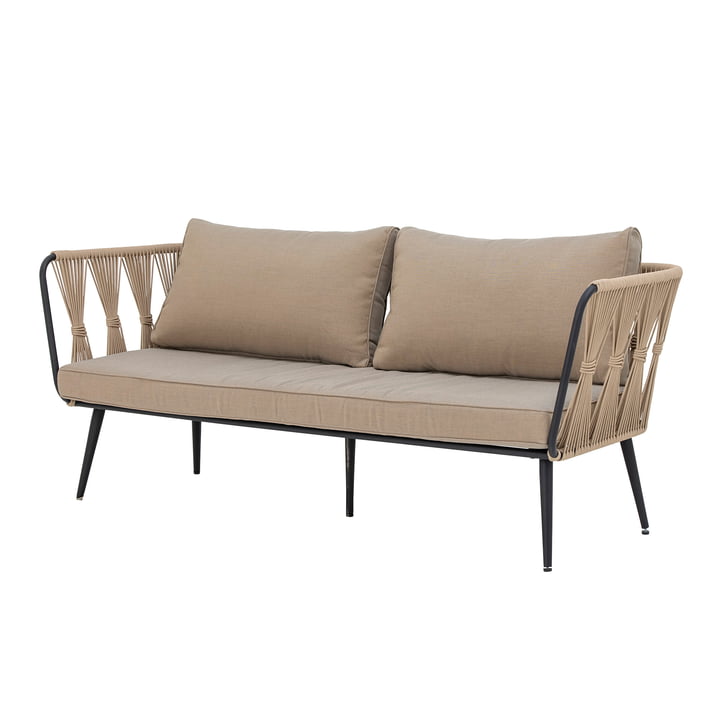 Bloomingville - Pavone sofa, brun/beige