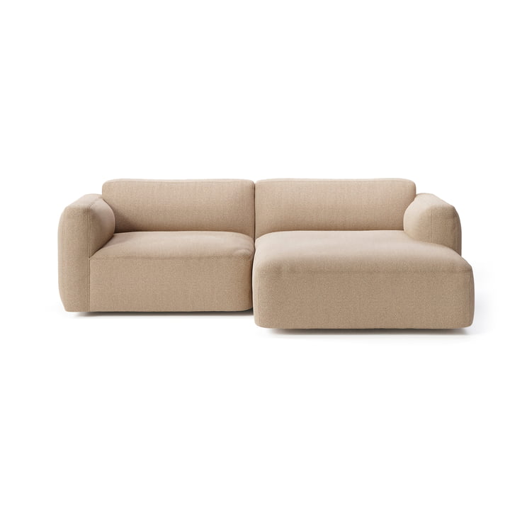 Develius Mellow hjørnesofa, konfiguration B, beige (Karakorum 003) fra & Tradition