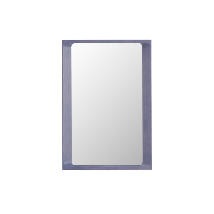 Arced spejl, 80 x 55 cm, lys lilla fra Muuto