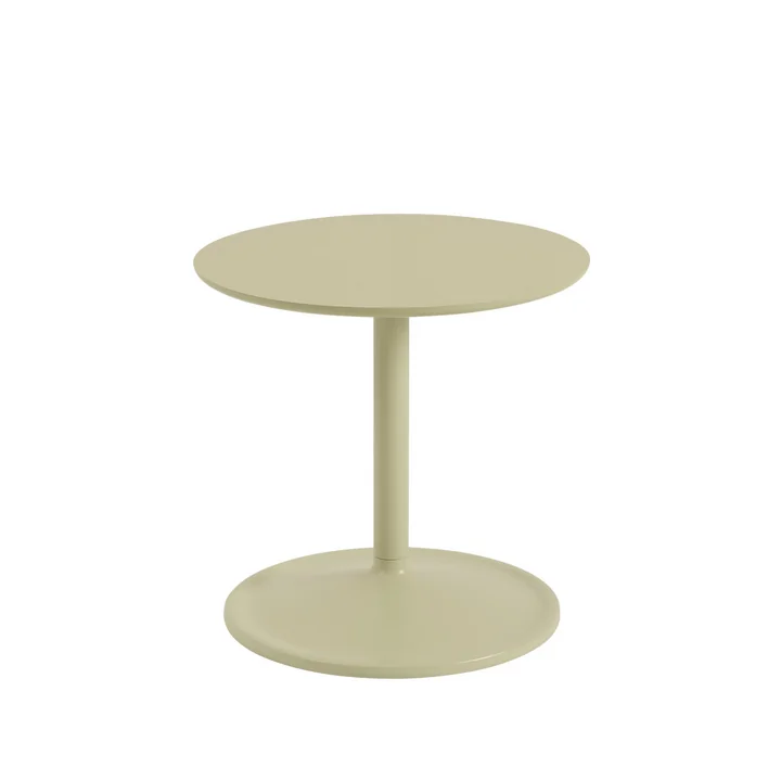 Muuto - Soft sidebord, Ø 41 cm, H 40 cm, beigegrøn