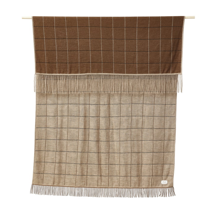 Aymara New Square tæppe, 130 x 190 cm, brun fra Form & Refine