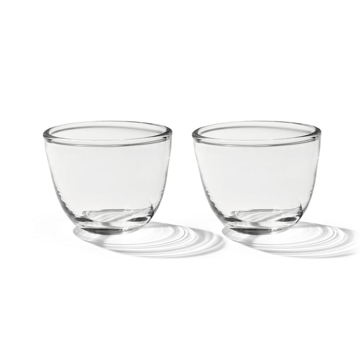 Pinho glas, klart (sæt med 2) fra Form & Refine