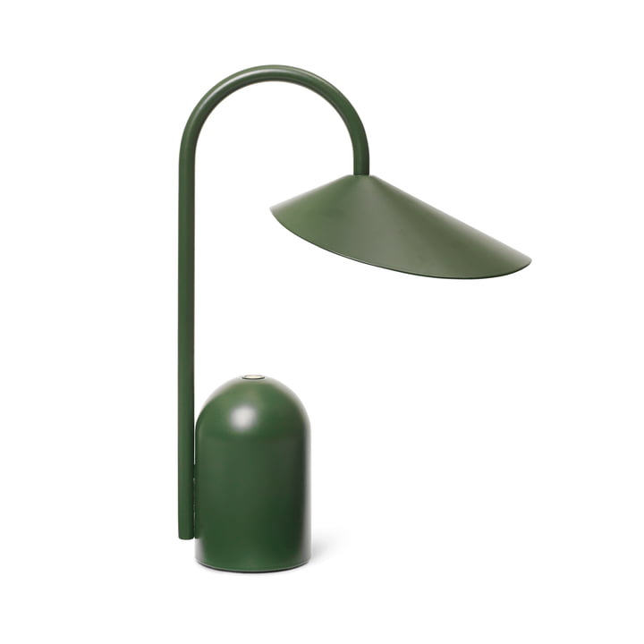 Arum batteri LED bordlampe, grøn fra ferm Living