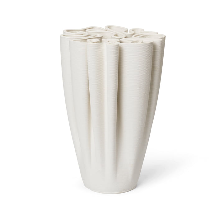 Dedali vase, råhvid fra ferm Living