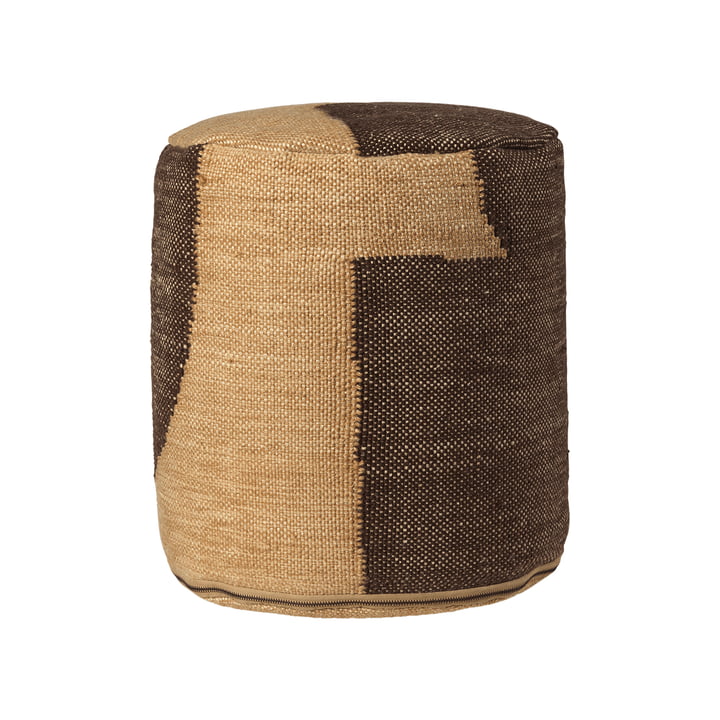 Forene Cylinder Puf fra ferm Living