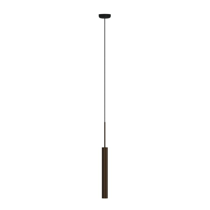 Audo - Tubulaire pendel, bronzeret messing, H 48 cm