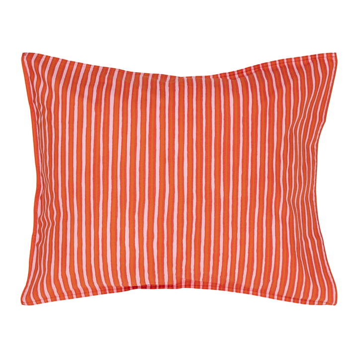 Piccolo pudebetræk, 80 x 80 cm, varm orange/pink fra Marimekko