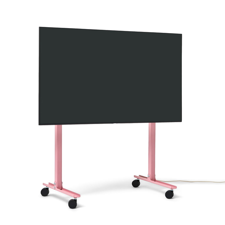 Pedestal - Straight Rollin' TV-stander, 40 - 70 tommer, tyggegummi