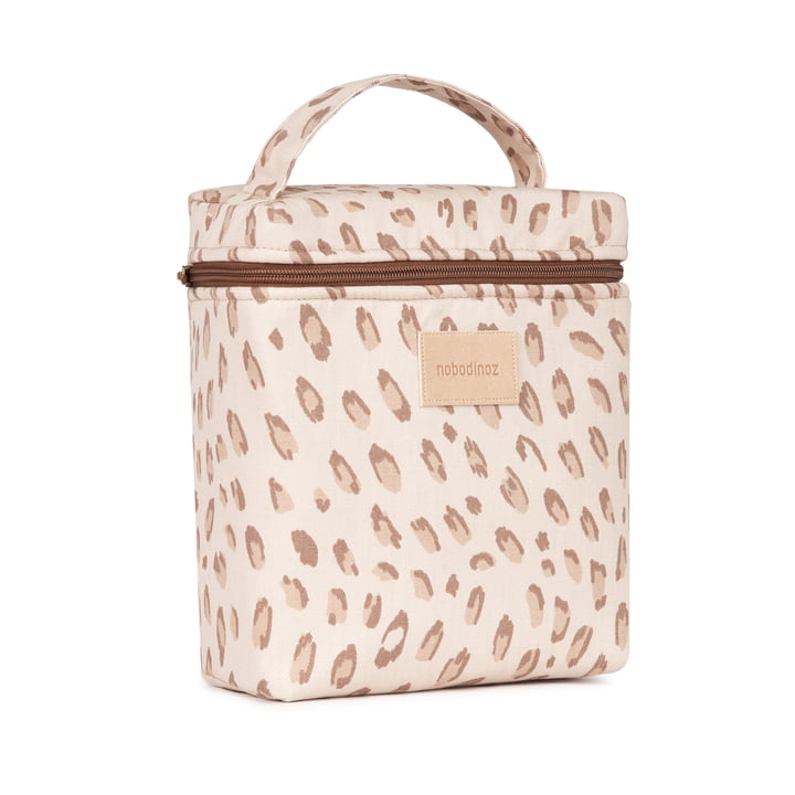 Hyde Park Lunch Bag, leonie latte fra Nobodinoz