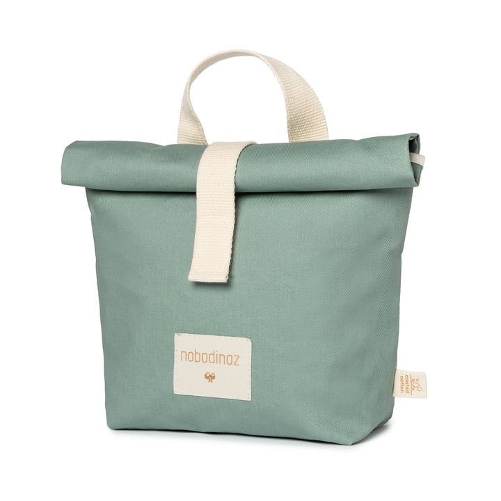 Sunshine Eco Lunch Bag, eden grøn fra Nobodinoz