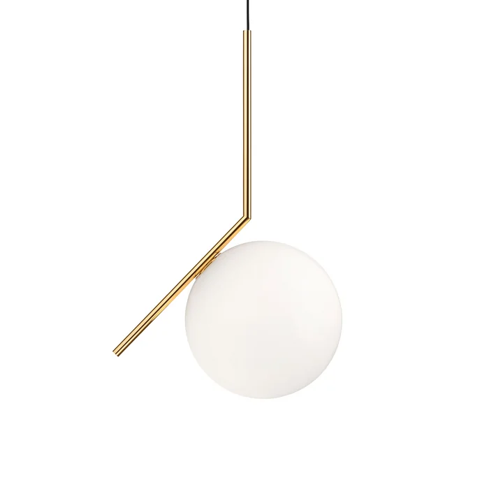 Flos - IC S2 pendel, 24 karat guld (10th Anniversary Edition)