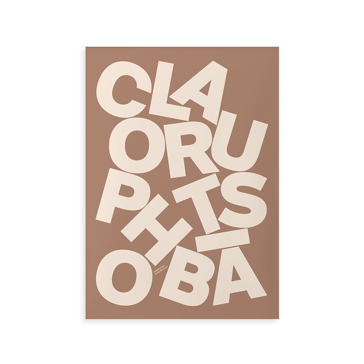 Claustrophobia-plakat af Paper Collective