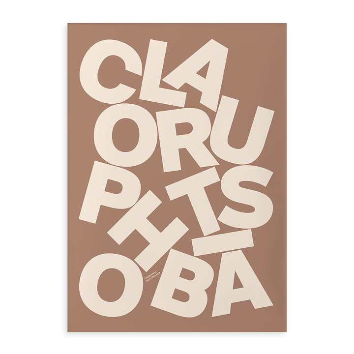 Claustrophobia-plakat af Paper Collective