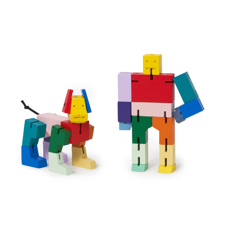 Cubebot Best Friends Set fra Areaware