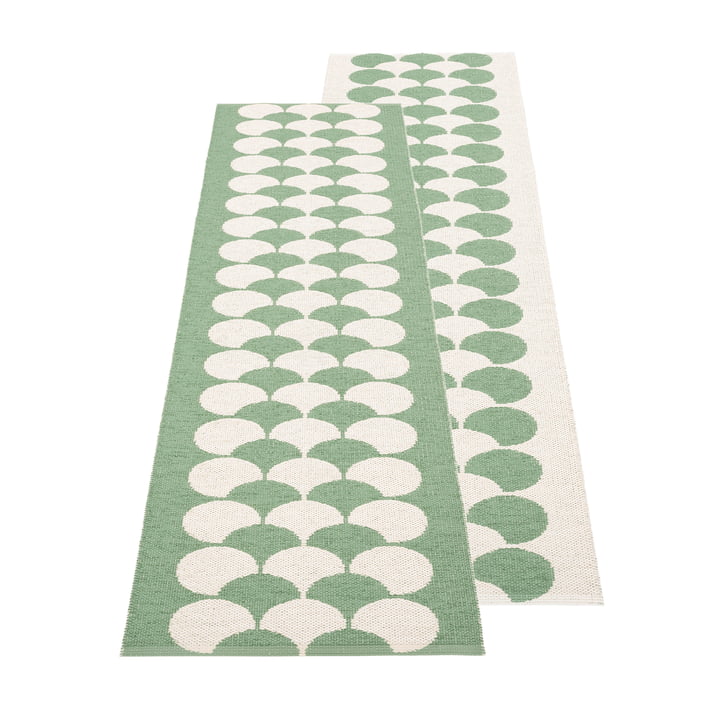 POPPY tæppe, 250 x 70 cm, oregano fra Pappelina