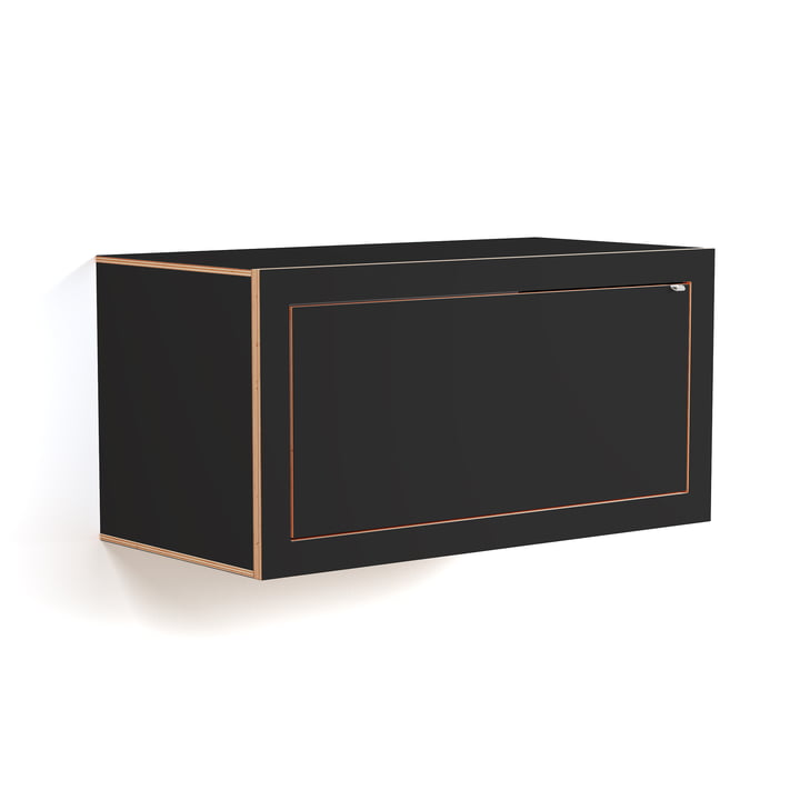 Ambivalenz - Fläpps Box skænk 80 x 40 cm, sort