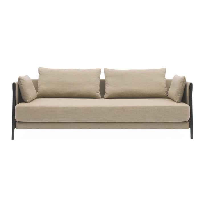 Madison sovesofa, sort / Vision sand (446) fra Softline