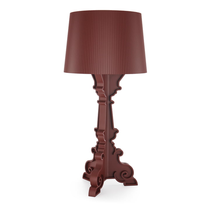 Kartell - Bourgie bordlampe, bordeaux rød mat (Limited Edition)