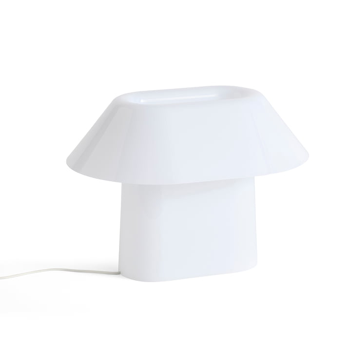 Drome LED bordlampe, opal hvid fra Hay