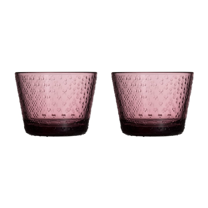 Iittala - Tundra drikkeglas 16 cl, calluna (sæt med 2)