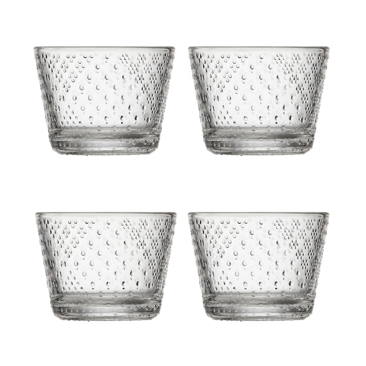 Iittala - Tundra drikkeglas 16 cl, klart (sæt med 4)