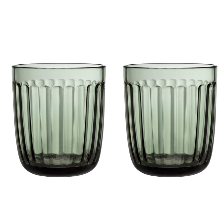 Iittala - Raami drikkeglas 26 cl, grangrøn (sæt med 2)