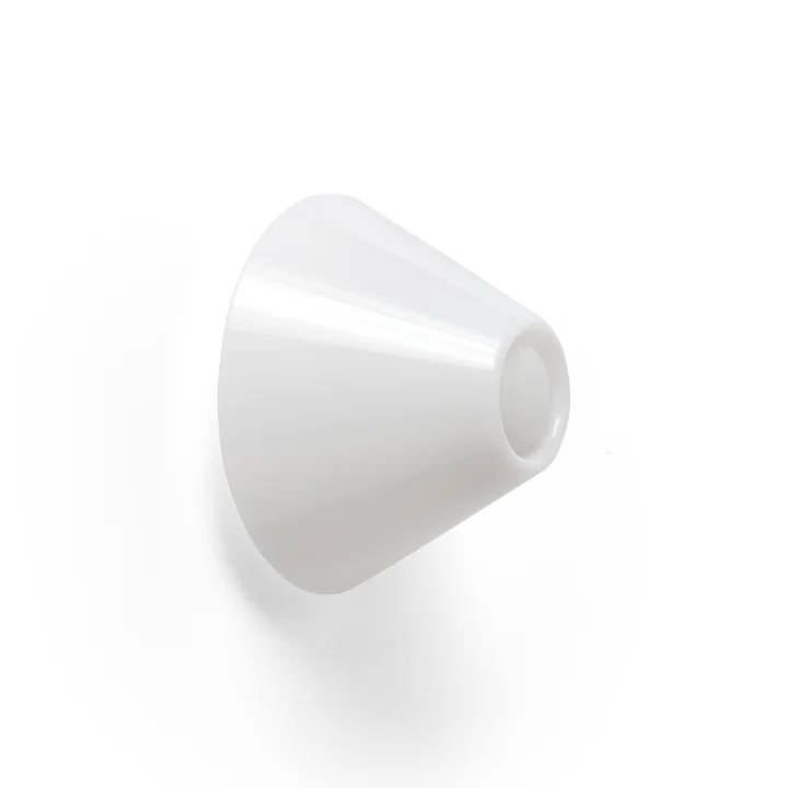 HAY - Ono Flush Mount væglampe, Ø 20 cm, hvid opal
