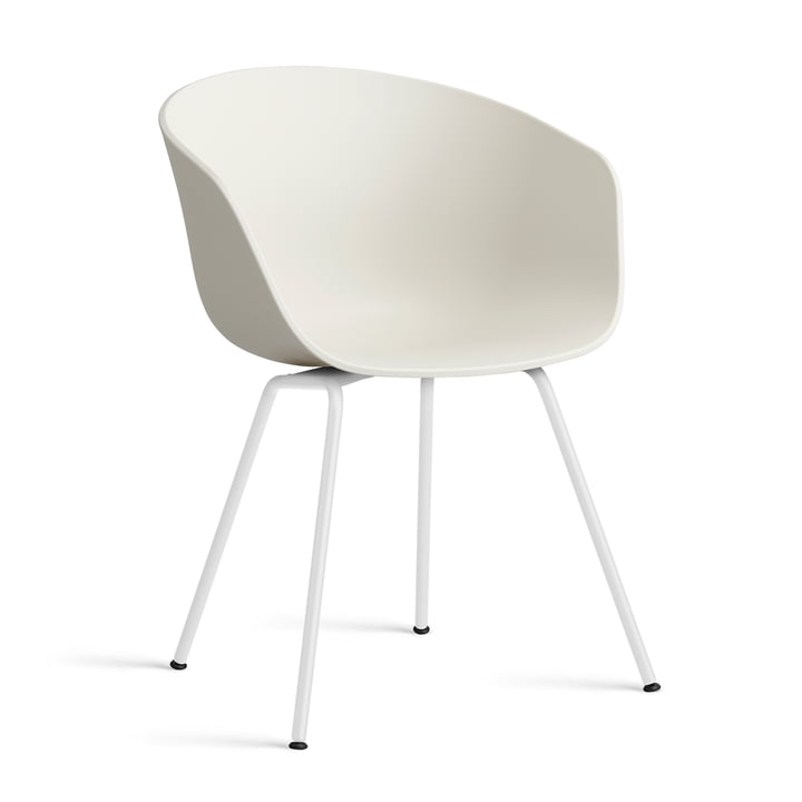 Hay - About A Chair AAC 26, stål hvid/meleret creme 2. 0