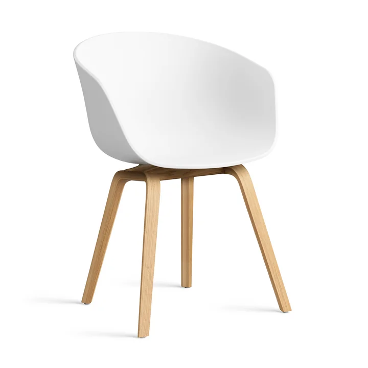HAY - About A Chair AAC 22, lakeret eg / hvid 2. 0