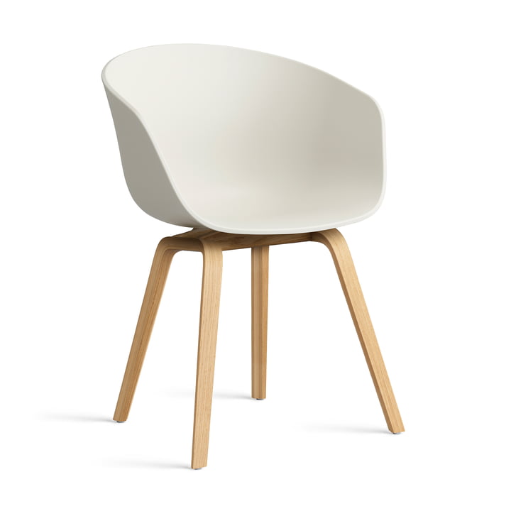 Hay - About A Chair AAC 22, lakeret eg / melange creme 2. 0