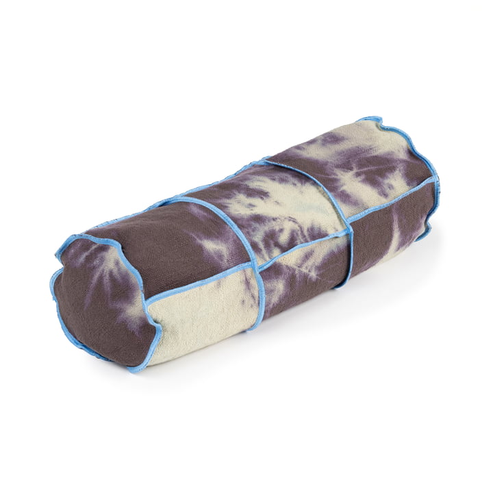 Bolster neck roll, marmor espresso fra Juslin Maunula