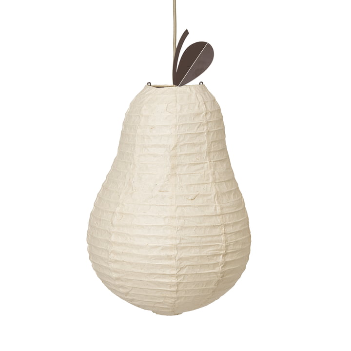 ferm Living - Pære lampeskærm, Ø 37 cm, natur