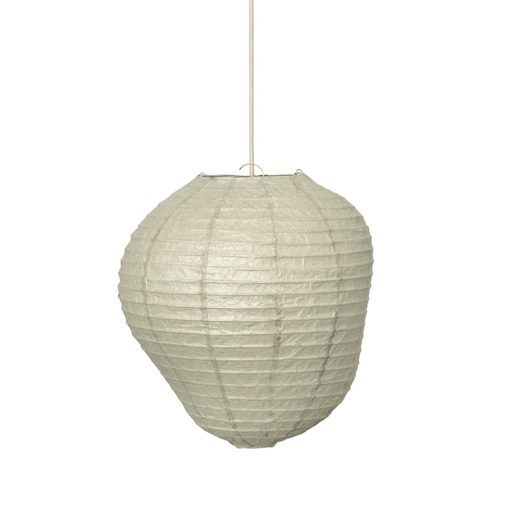 ferm Living - Kurbis lampeskærm, H 60 x Ø 57 cm, mørk salvie