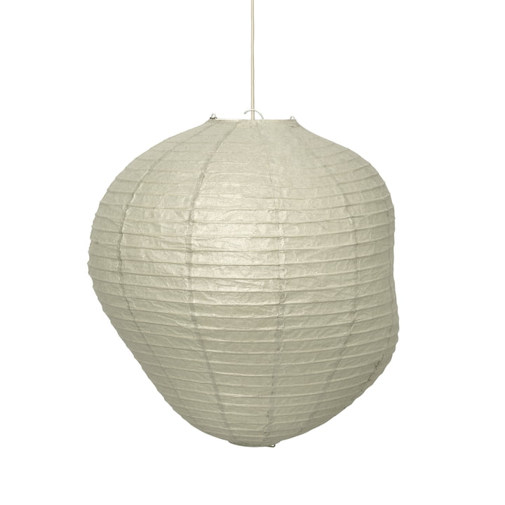 ferm Living - Kurbis lampeskærm, H 40 x Ø 38 cm, mørk salvie